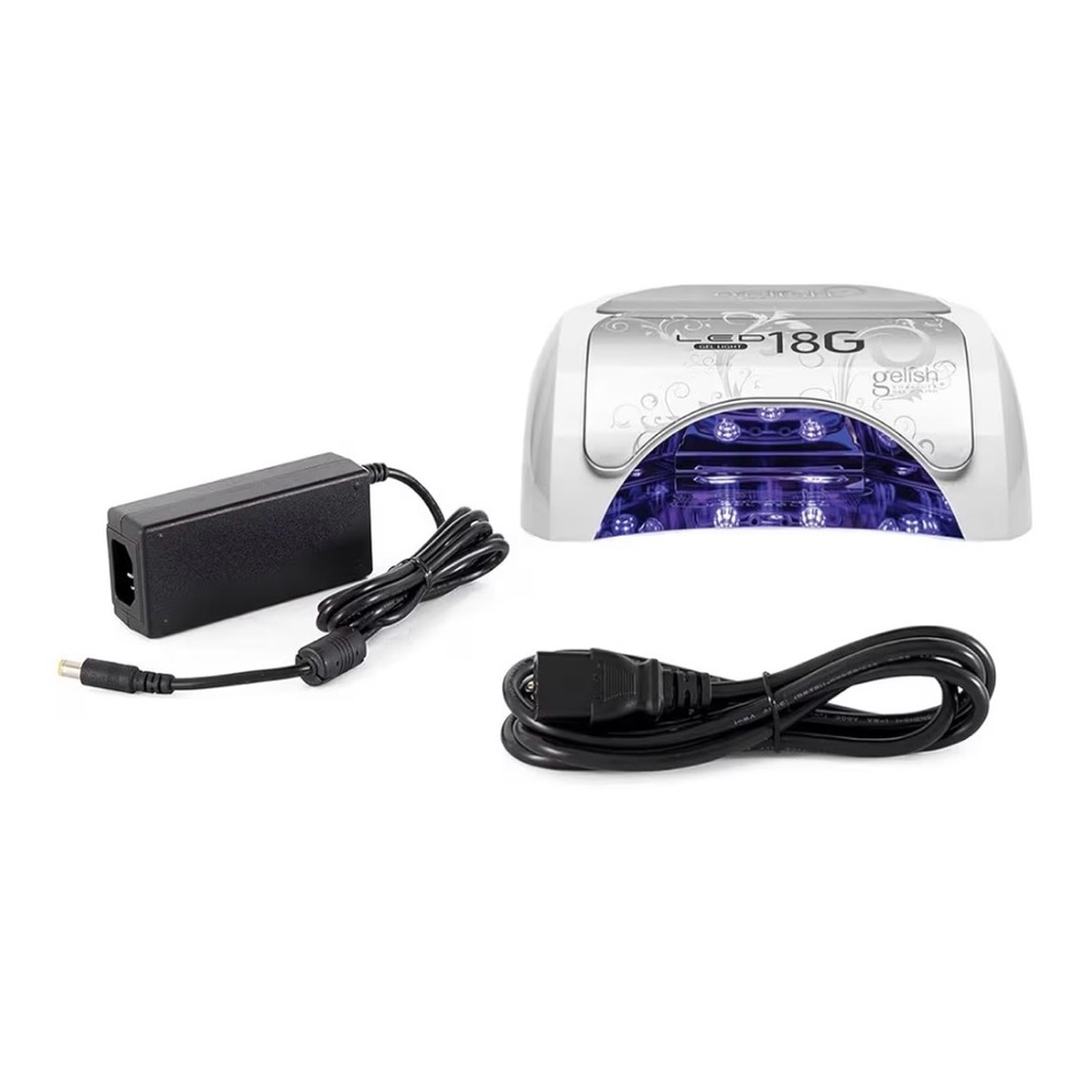 Gelish 18G Professional LED Nail Lamp - Silver and Purple